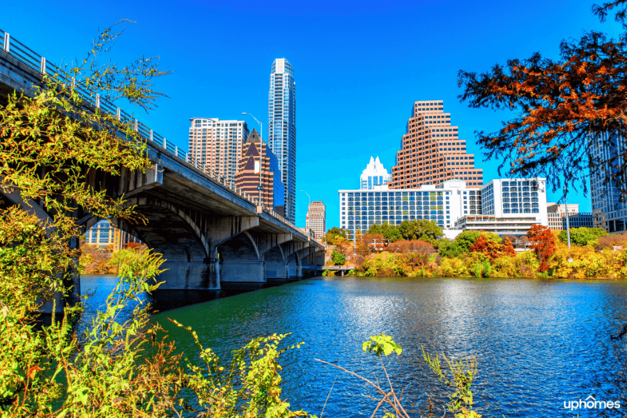 Spend time outdoors in Austin enjoying the lakes, the nature, or the city