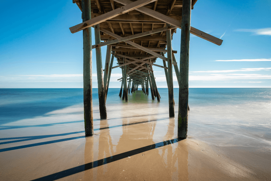 One of the best beaches in North Carolina is Nag's Head
