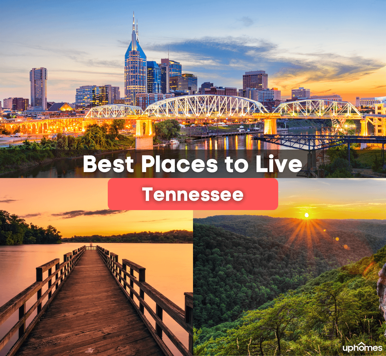 What are the best places to live in the state of Tennessee