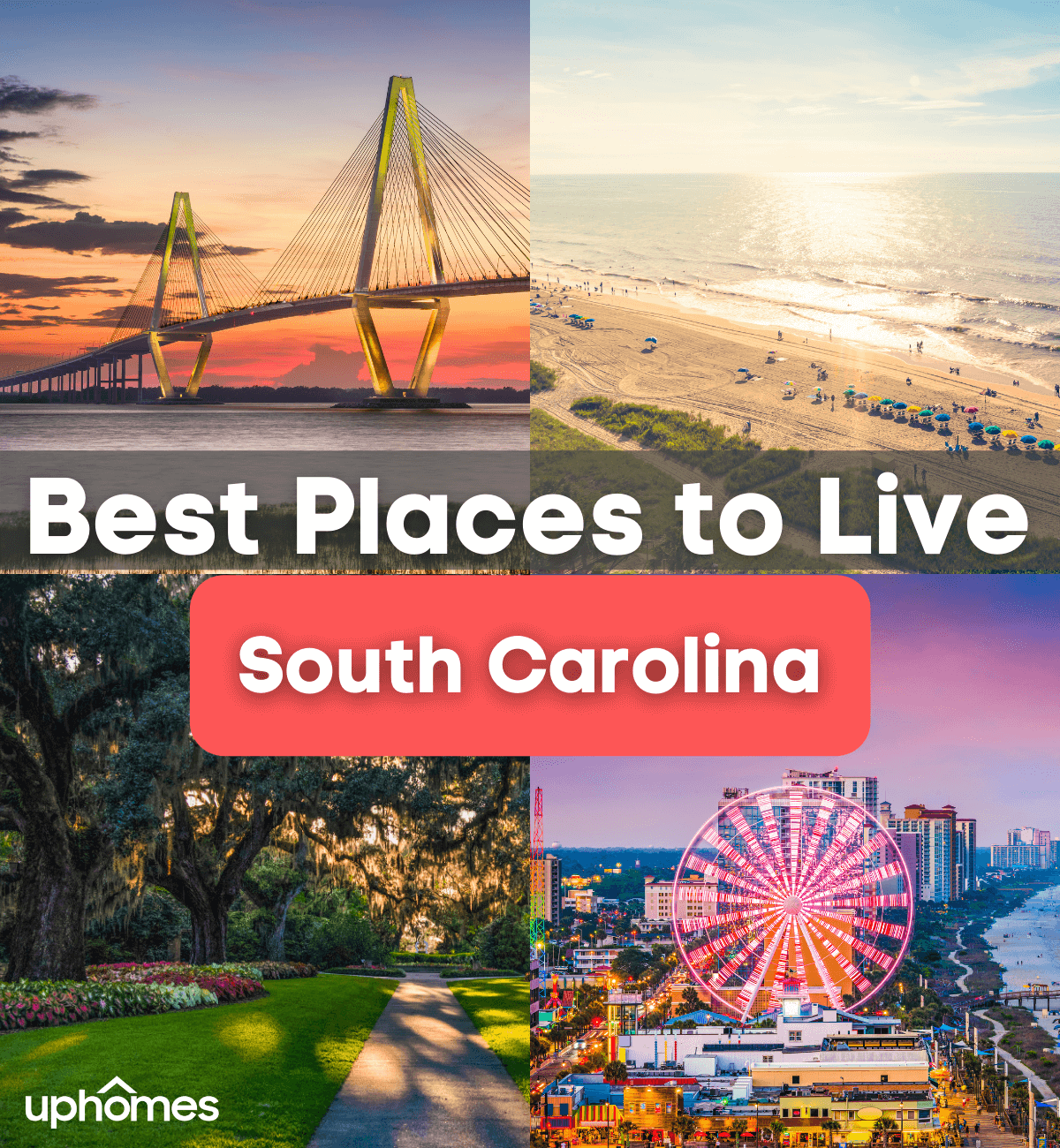 What are the best places to live in South Carolina