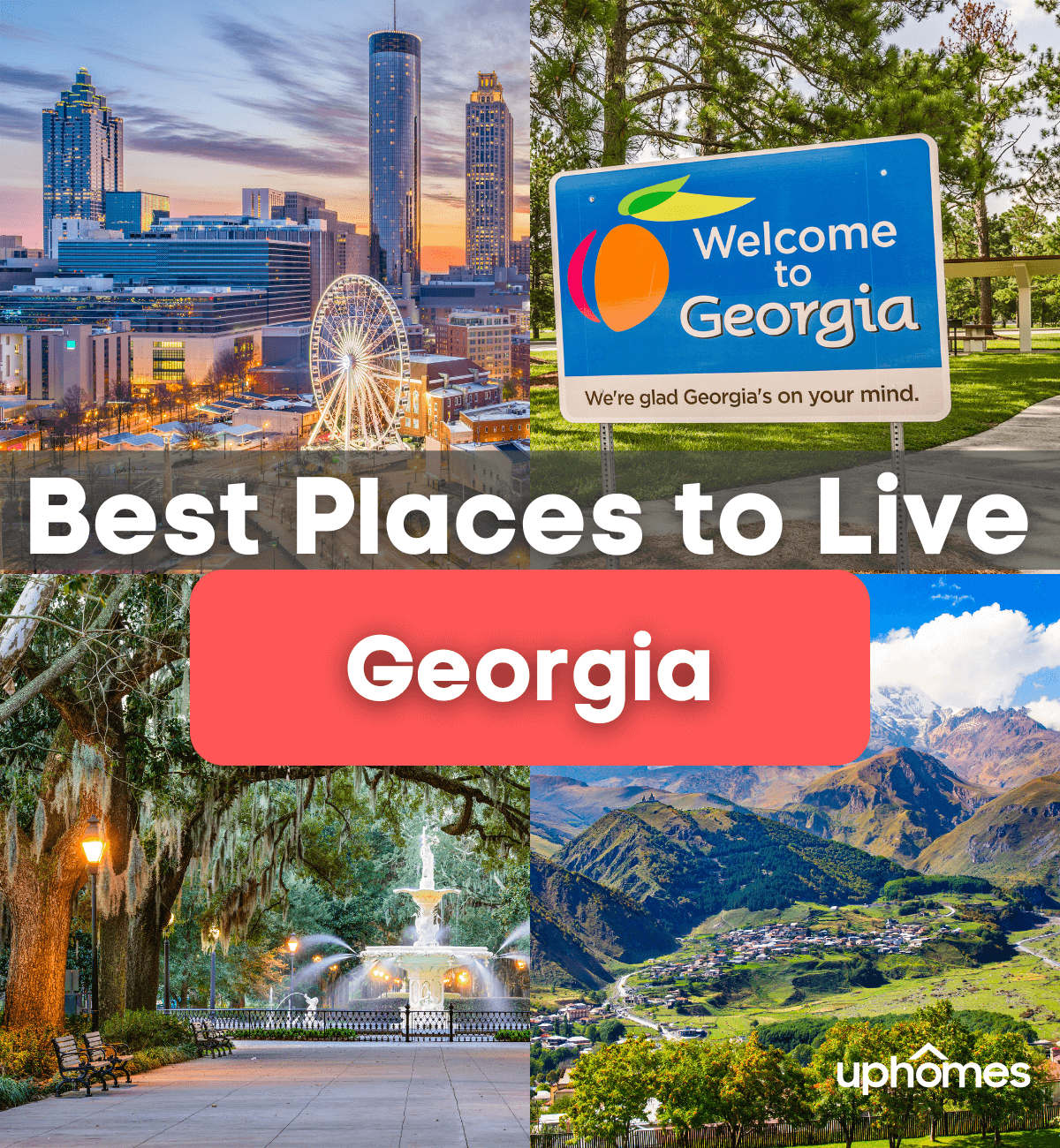Best Places to Live in Georgia - Where are the Best Places to Live in Georgia?