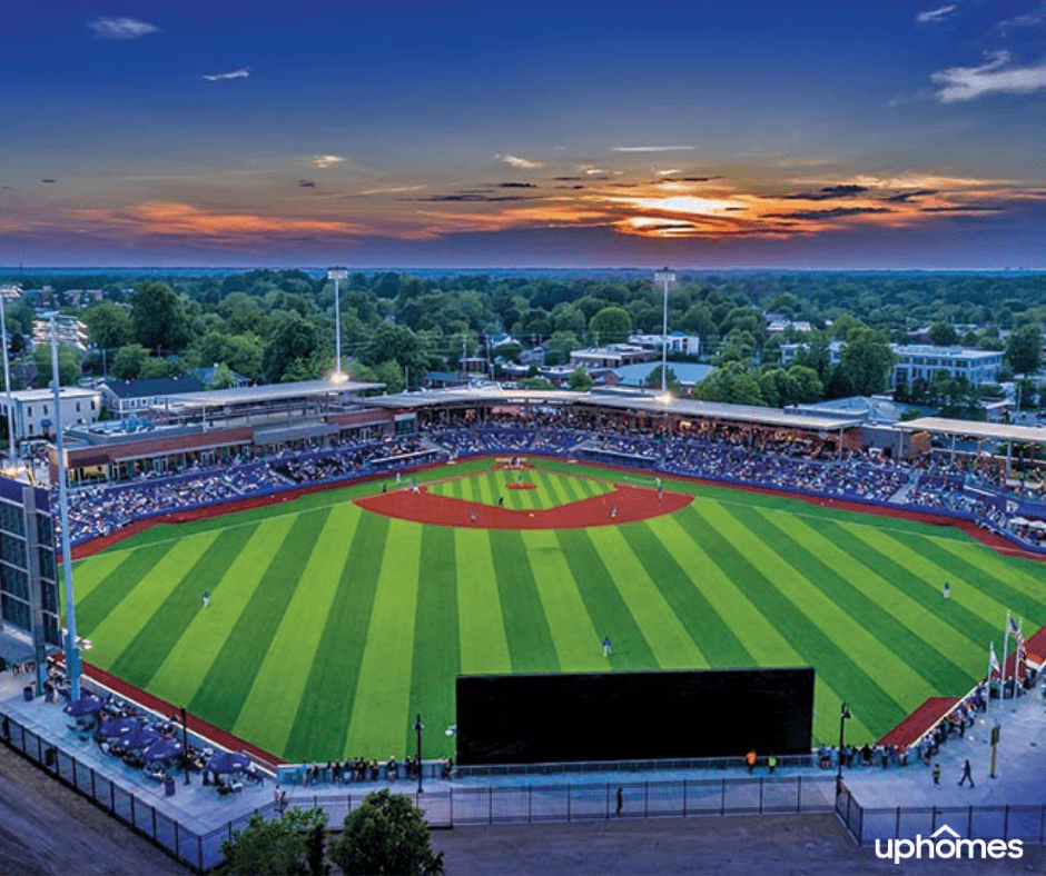 High Point NC Baseball Game - Living in High Point North Carolina Baseball Field