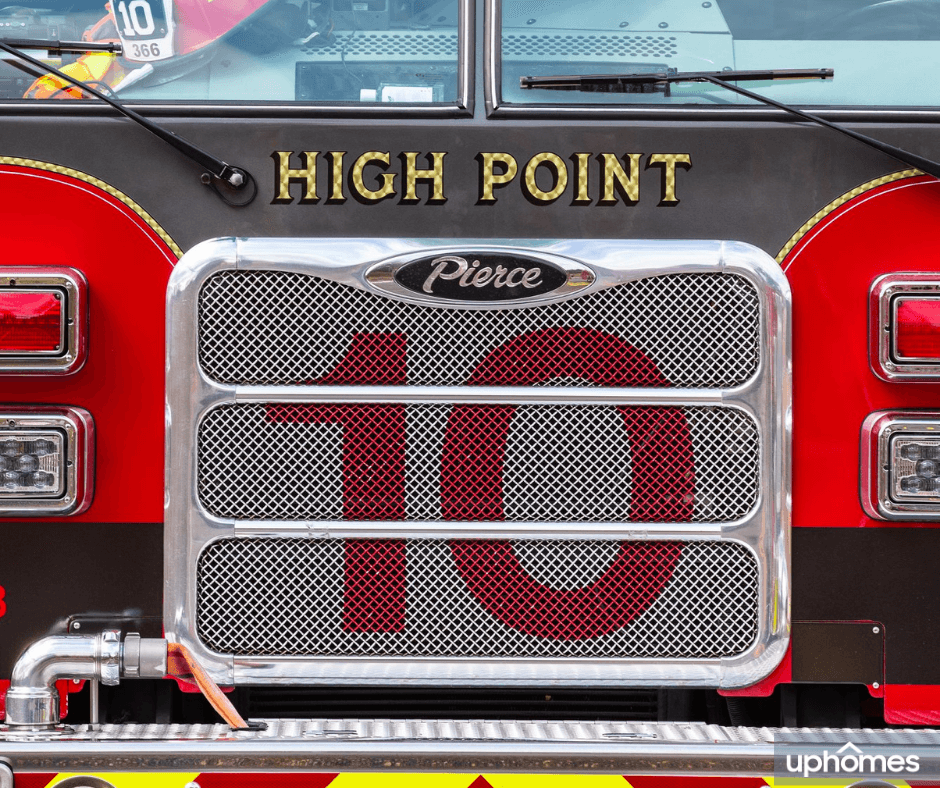 High Point NC Fire Truck - What is it like living in High Point?