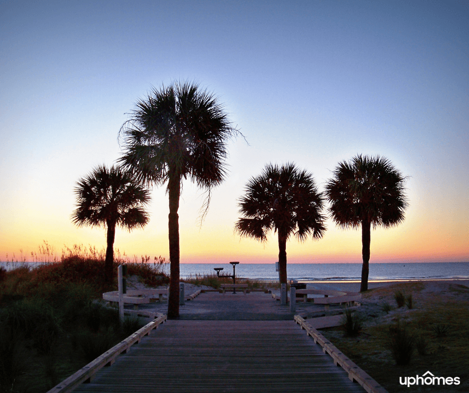 Hilton Head Island SC - The Dock and Sunset