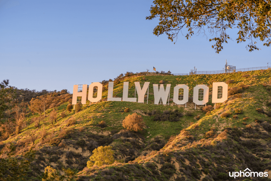 Hollywood is one of the most famous neighborhoods in Los Angeles - It's one of the most affluent neighborhoods in the country as well