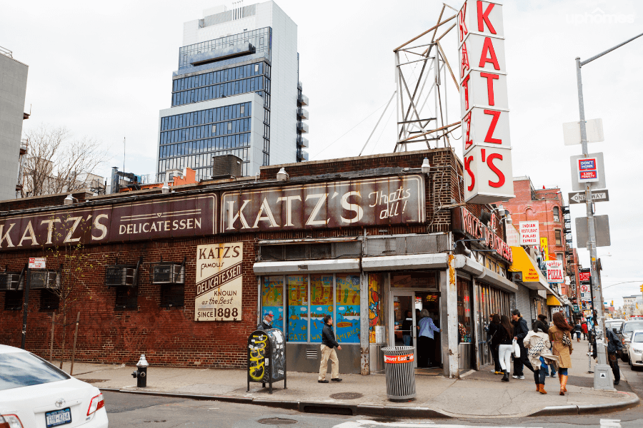 Katz's Deli in the Lower East Side of Manhattan is the most iconic deli in the world