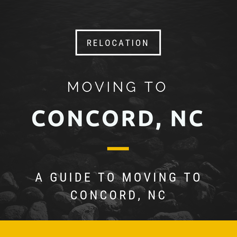 Moving to Concord, NC 2019