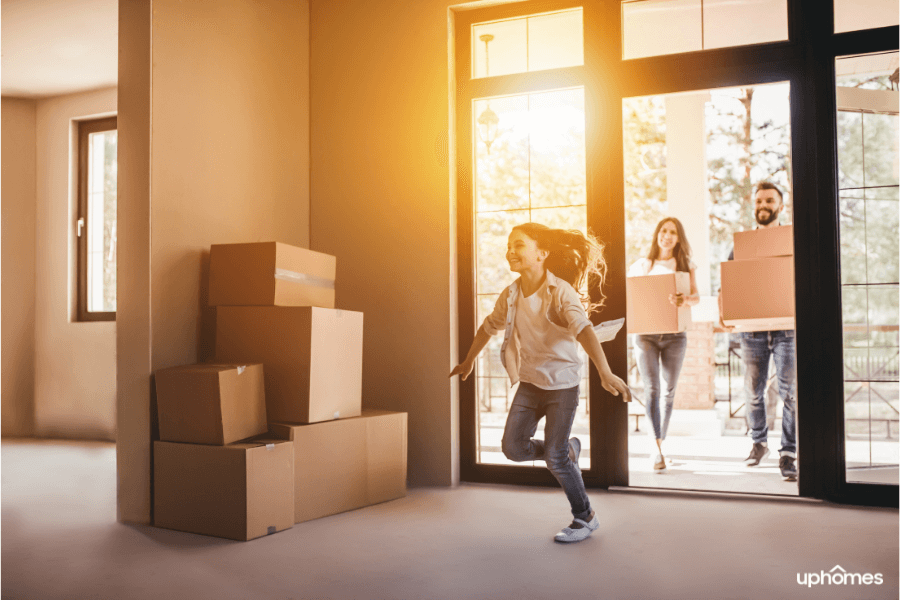 Moving into a new home and living in a new place will take time to adjust