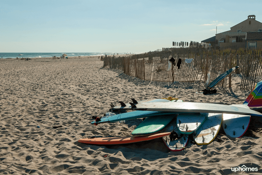 A beach in the state of New York - East Hamptons, NY