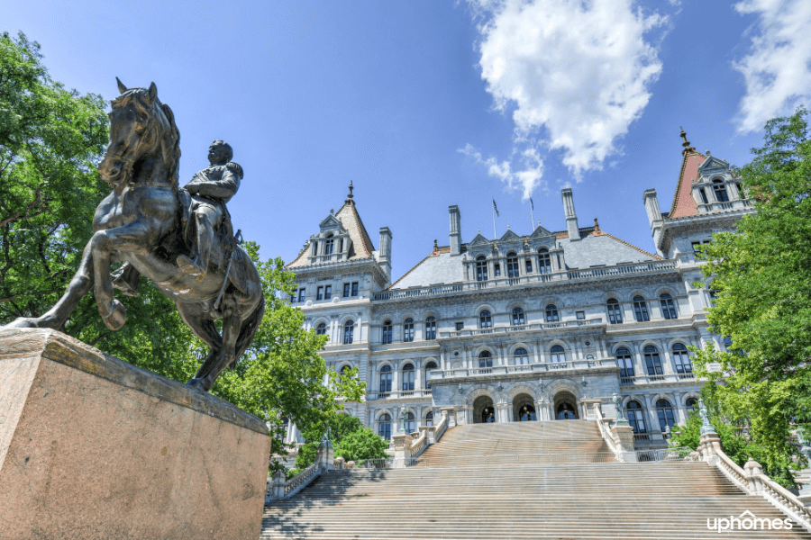 State Capital Building of New York located in Albany, NY