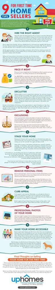 9 Tips For First Time Home Sellers