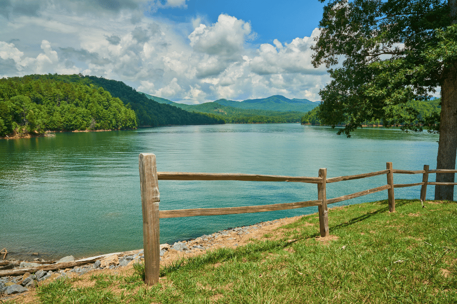 Beautiful Lakes in NC
