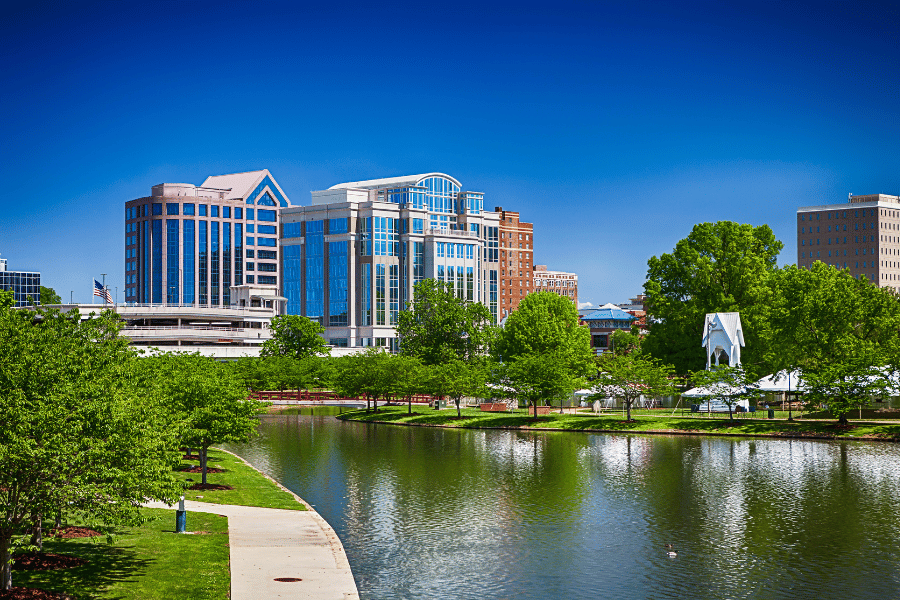 Water view in Huntsville