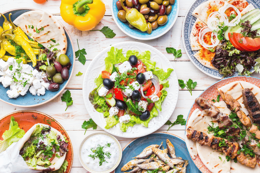 greek salad kabobs mediterranean 