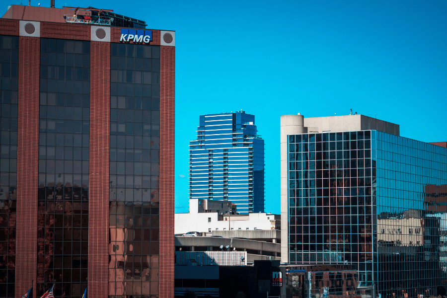Buildings in Downtown Grand Rapids MI