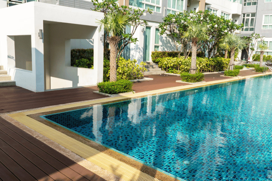 Key Biscayne, FL home with a pool 