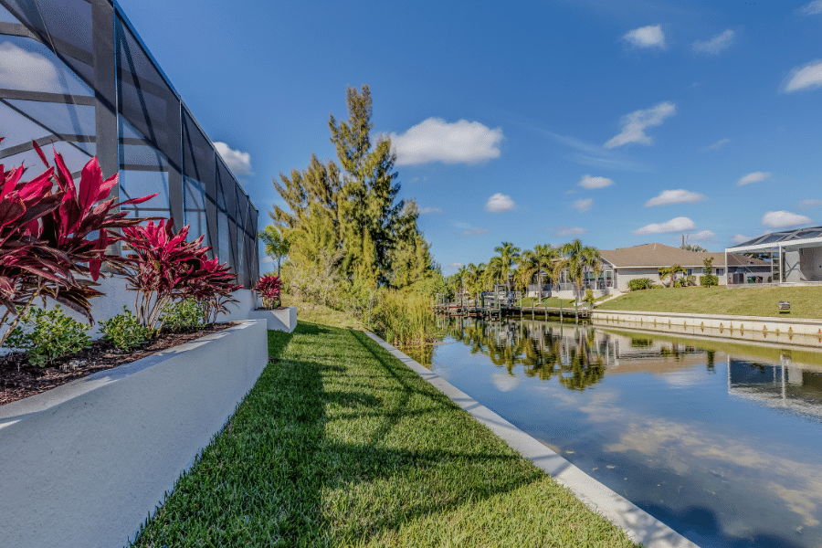 Beautiful home on a canal in Cape Coral, FL