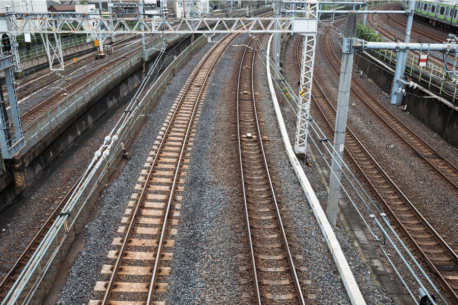 PATH rail in Newark, NJ