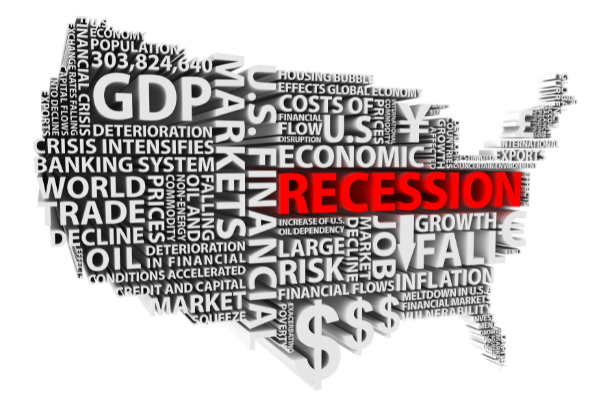 Recession US Map