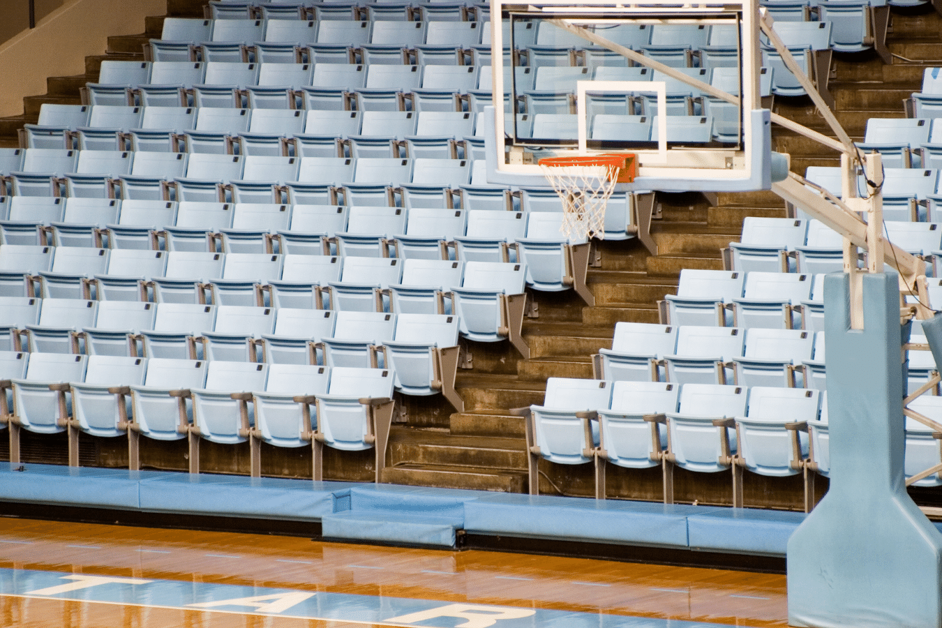 The Dean Smith Basketball Stadium at UNC at Chapel Hill