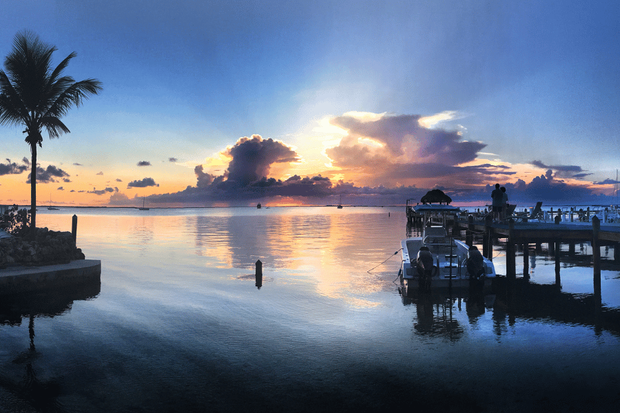 Sunset in Key Largo FL