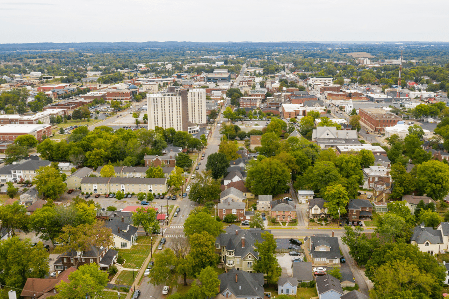 City overview of Bowling Green KY