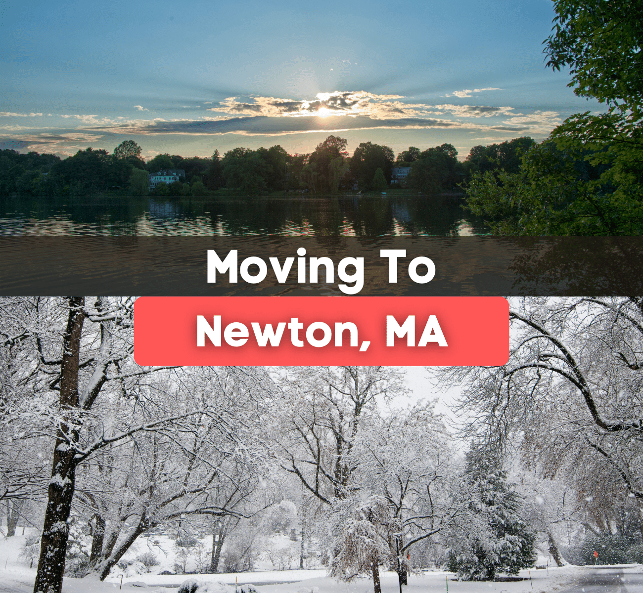 moving to Newton, MA - snowstorm in Newton and Crystal Lake 