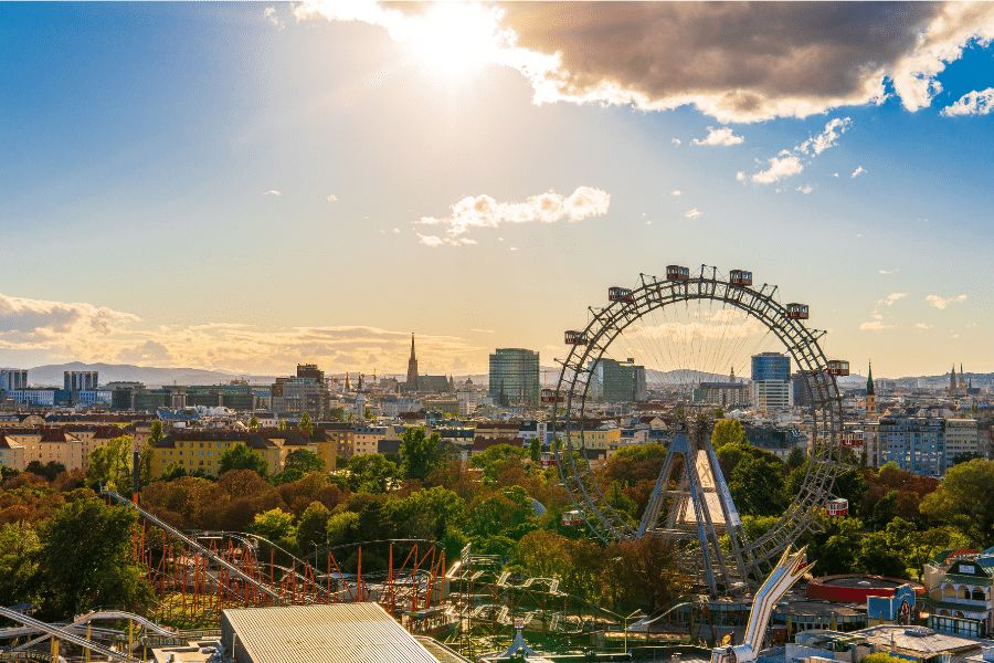 Six Flags Amusement Park in New Jersey 