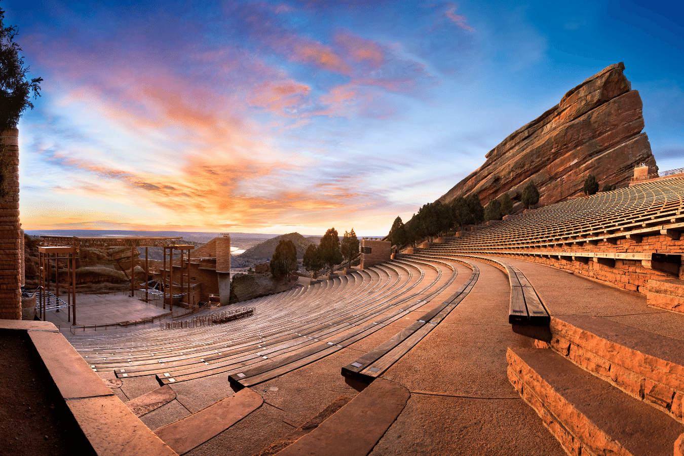 Red Rock Amphitheater in Denver CO