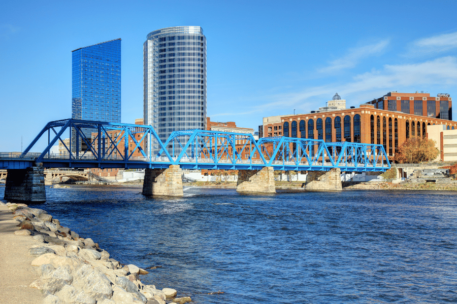 Bridge in Grand Rapids