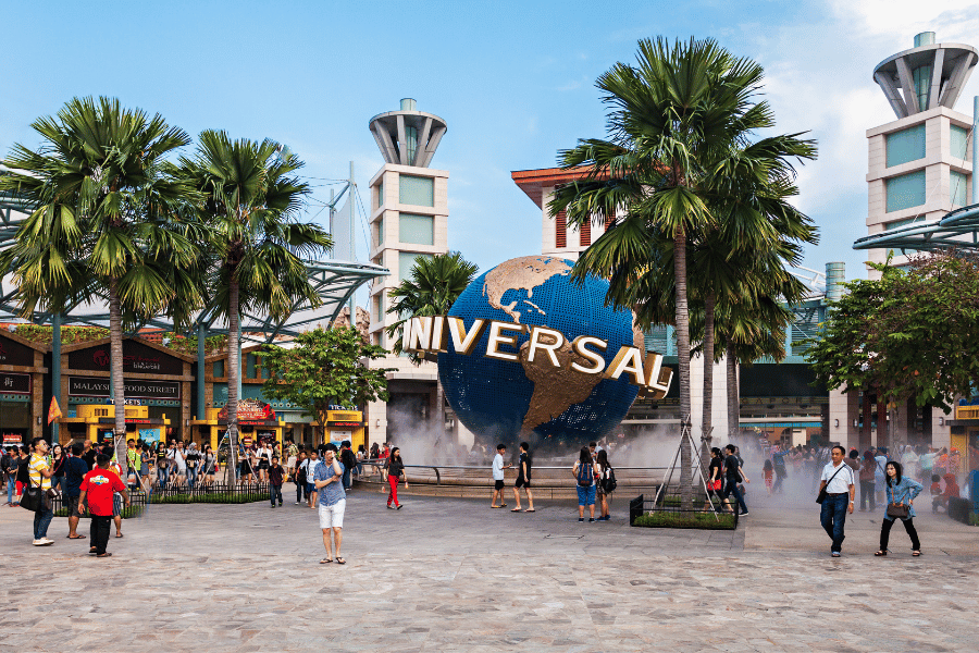 Universal Studios Front Gate Theme Park
