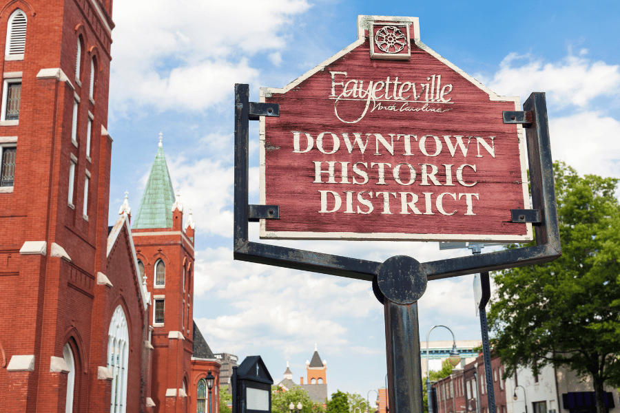 Fayetteville Downtown downtown Fayetteville historic district