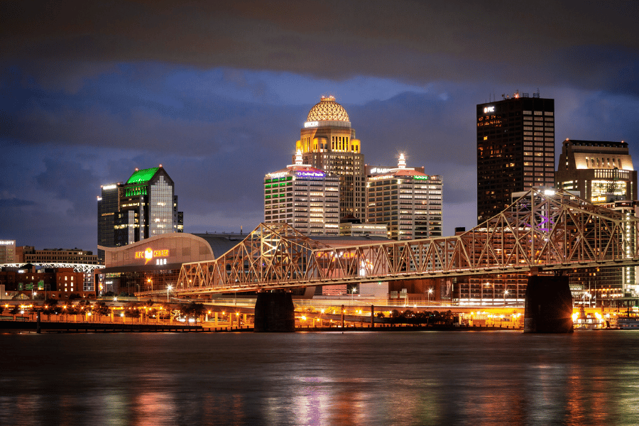 night-time-light-up-bridge-louisville-ky.png Bridge light up at night time Louisville KY