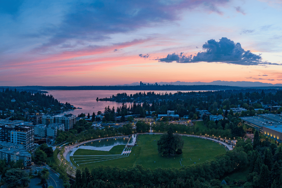 Amazing landscape all across Bellevue Learn all you can about the real cost of living in Bellevue, Washington.