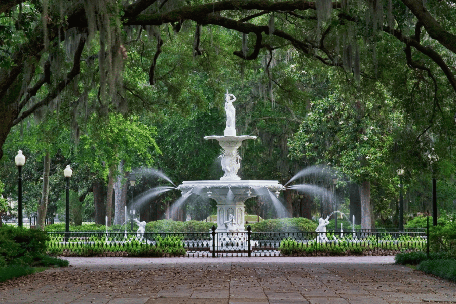 Visit the historic square in the heart of Marietta