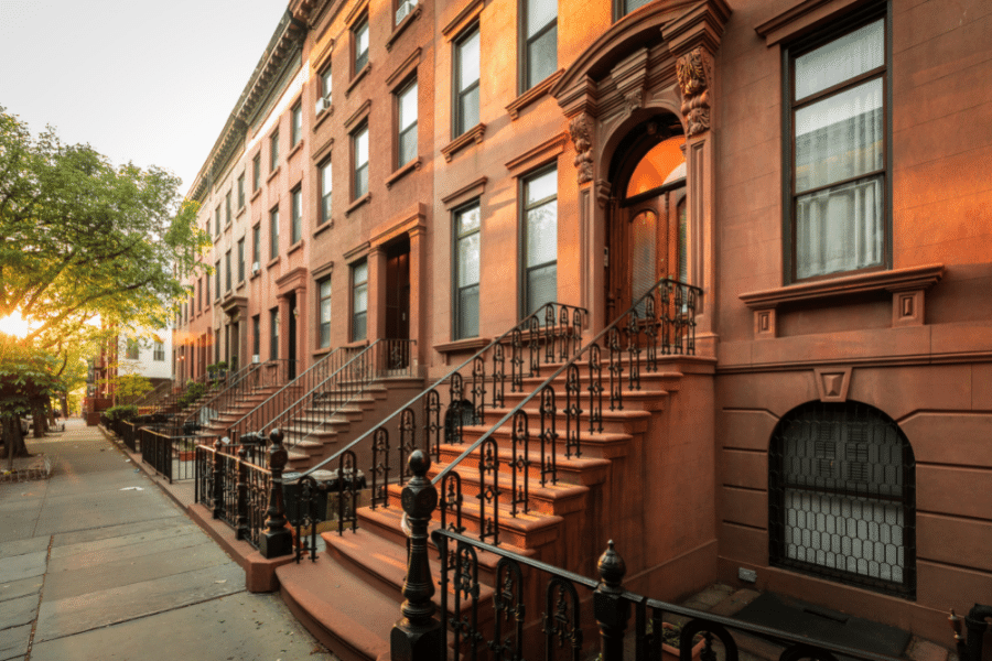 Prospect Heights in Brooklyn, NY Brownstones in Brooklyn, NY
