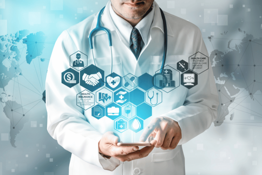 Healthcare Tree Healthcare, doctors, dentist, tablets, technology