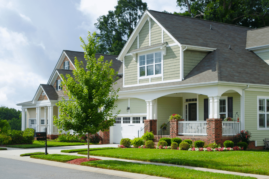 house neighborhood trees