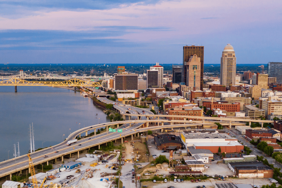 major-roads-overview-louisville-ky.png Major highway bridges in Louisville KY