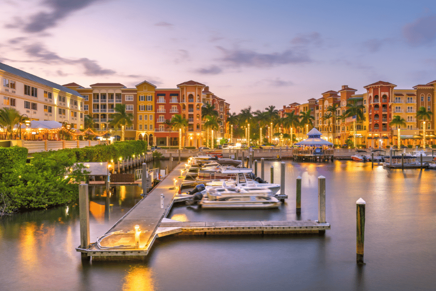 Naples, FL Skyline Naples, FL apartments and condos near the water