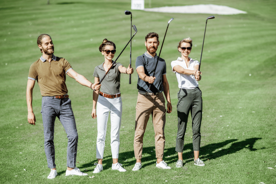 Enjoy the day golfing with friends and family