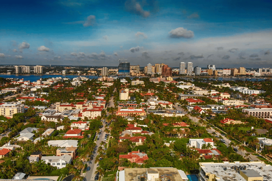 Beautiful view of Palm Coast 