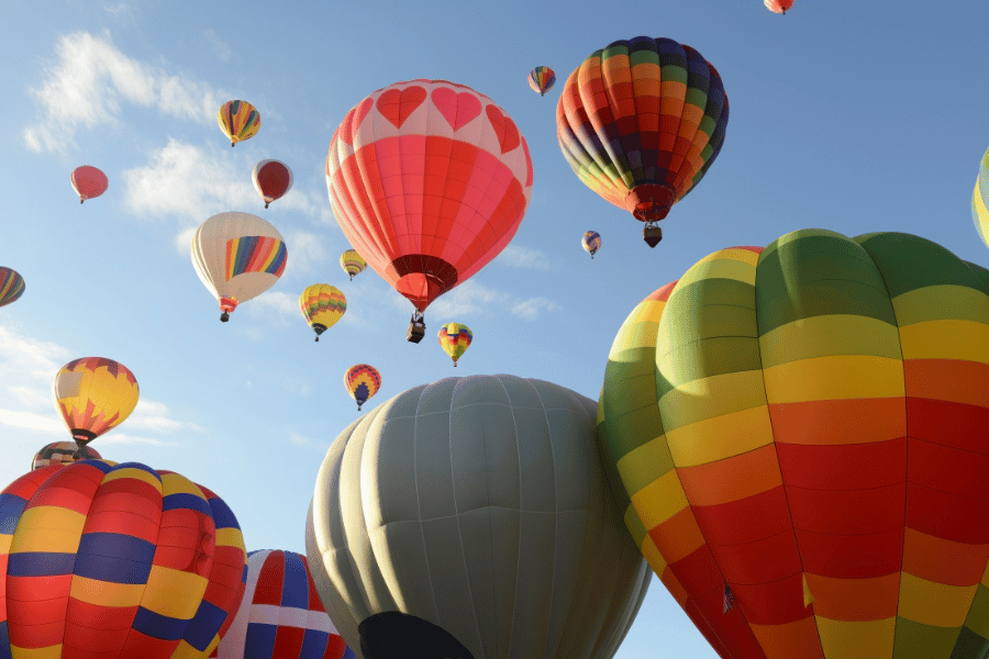 Fun balloon festival in New Mexico Visit one of New Mexico's fun-filled festivals