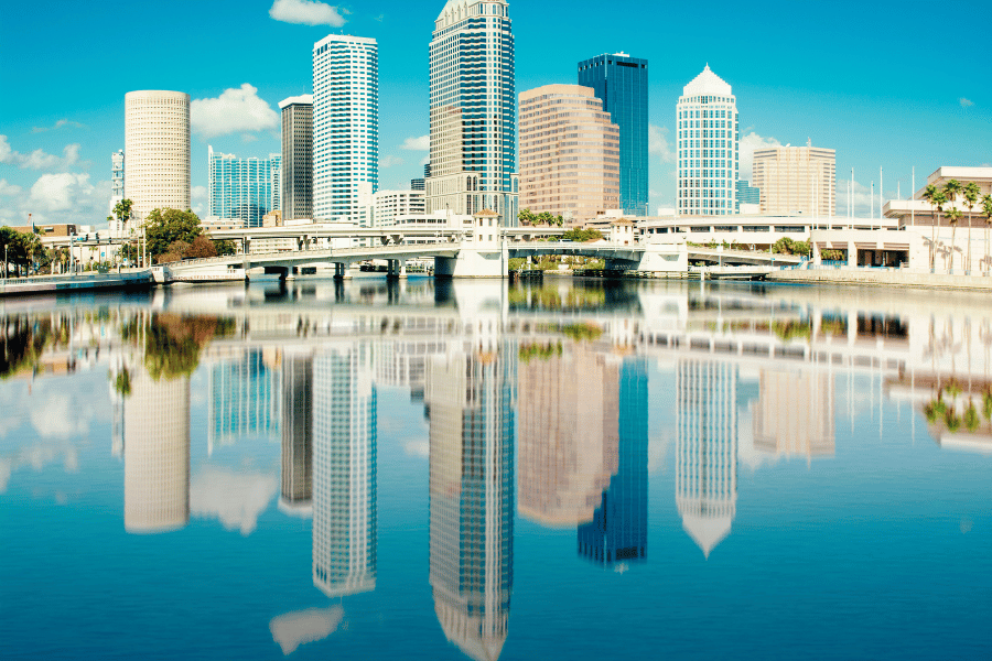 Buildings over the water Lakeland, FL Beautiful buildings in Lakeland, FL