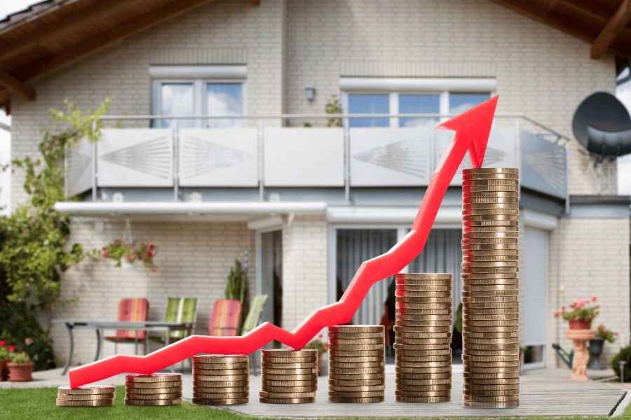 property tax increase coins graph