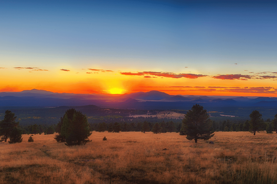 Flagstaff-AZ-sunset.png Beautiful orange sunset in Flagstaff, AZ