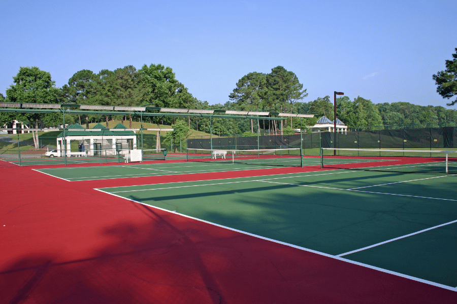 Tennis Courts tennis courts in neighborhood