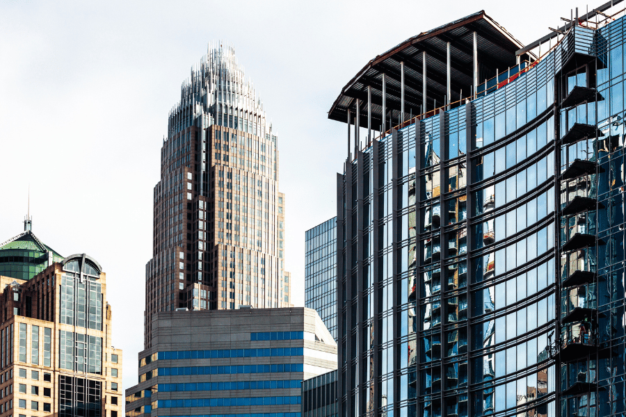 Downtown Charlotte NC buildings