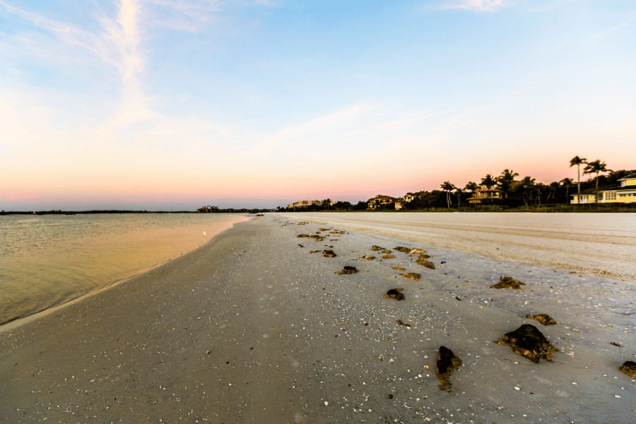 Hideaway Beach Marco Island Hideaway Beach Marco Island pink sunset