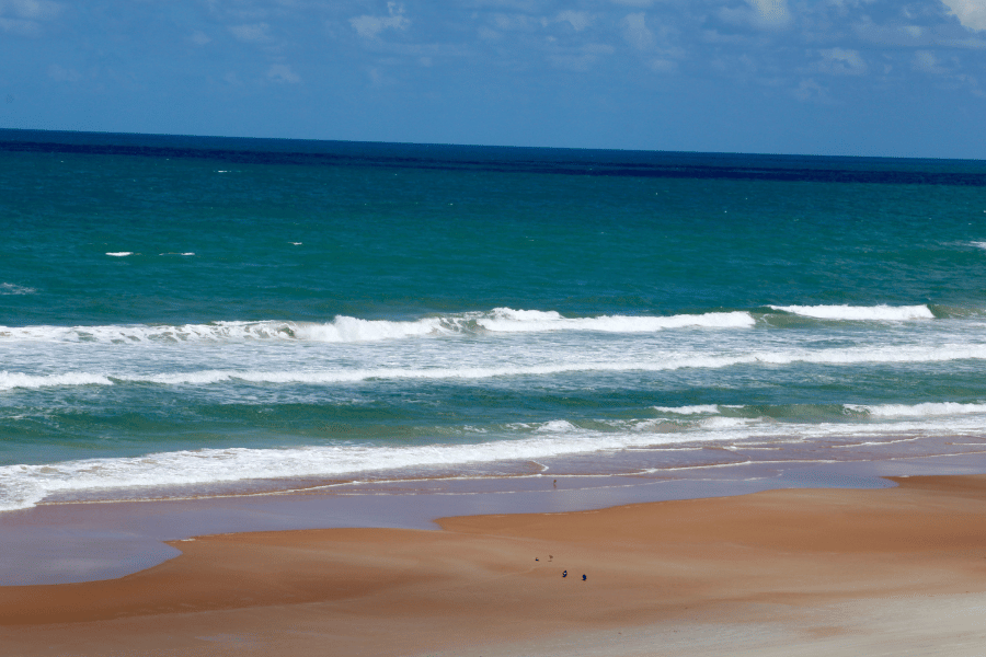 Ormond Beach, FL Beautiful blue water at Ormond Beach, FL